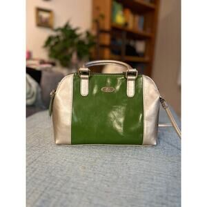 Aurielle Green and silver shoulder abg